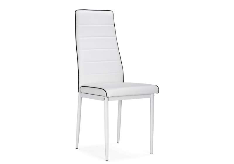 Стул на металлокаркасе DC2-001 white / black (41x54x97). 